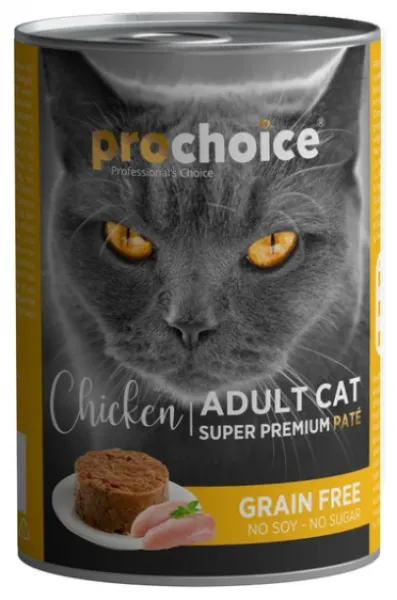 Pro Choice Tavuk Yetişkin Tahılsız  400 gr Kedi Maması
