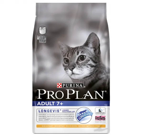 Pro Plan Adult +7 Tavuklu ve Pirinçli 1.5 kg Kedi Maması