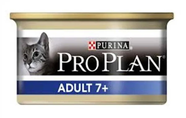 Pro Plan Adult +7 Ton Balıklı Yaşlı 85 gr Kedi Maması