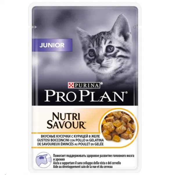 Pro Plan Junior Pouch Tavuklu 85 gr Kedi Maması