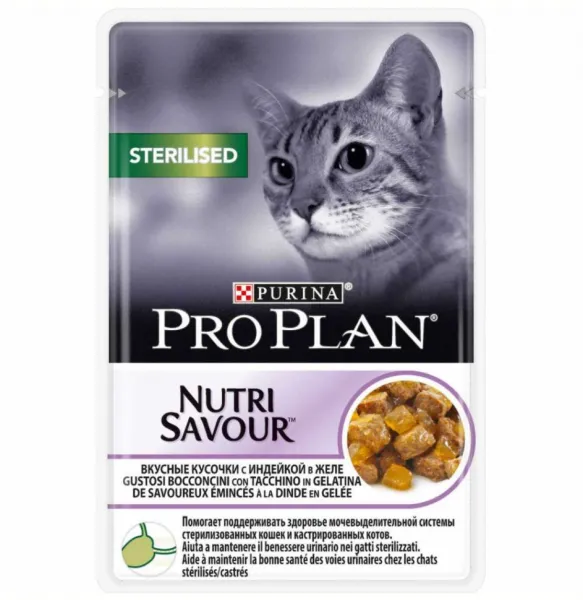 Pro Plan Sterilised Pouch Hindili 85 gr Kedi Maması