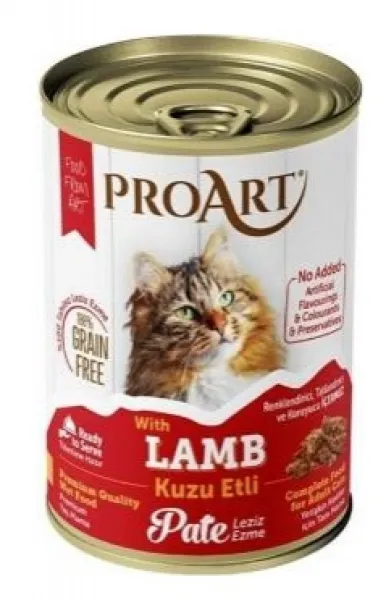 Proart Kuzu Etli Yetişkin 400 gr Kedi Maması