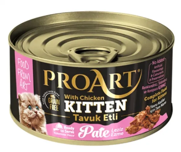 Proart Tavuk Etli Ezme Yavru 80 gr Kedi Maması