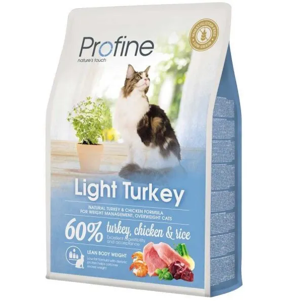 Profine Light Hindili 2 kg Kedi Maması