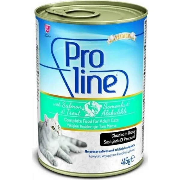 Proline Adult Somon ve Alabalıklı 415 gr Kedi Maması