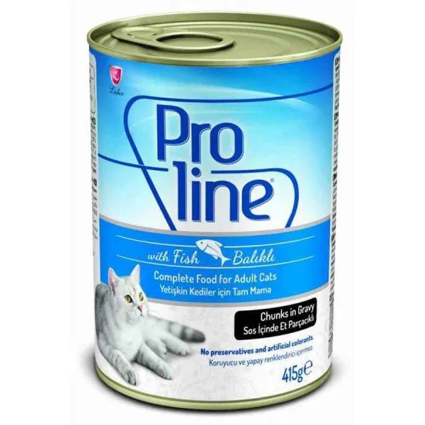 Proline Soslu Balıklı Yetişkin 415 gr Kedi Maması