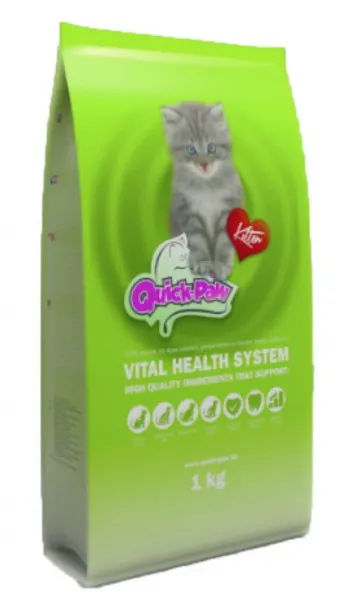 Quick-Paw Kitten Tavuklu Yavru 1 kg Kedi Maması