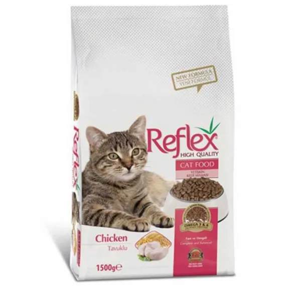 Reflex Adult Tavuklu 1.5 kg Kedi Maması