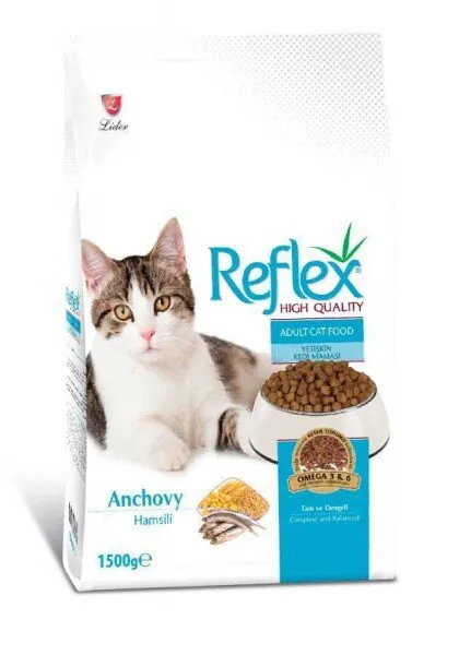 Reflex Hamsili Yetişkin 15 kg Kedi Maması