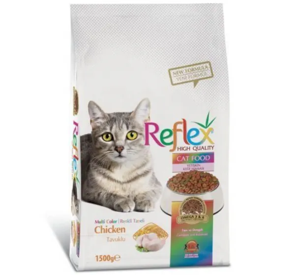 Reflex Multi Colour Tavuklu 1.5 kg Kedi Maması