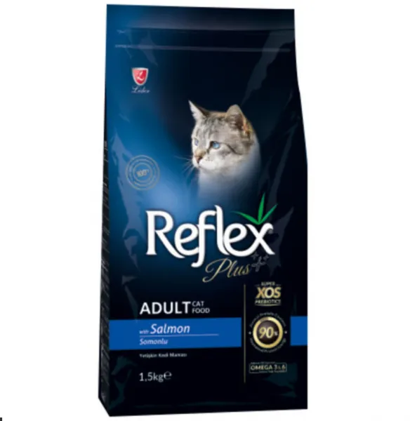 Reflex Plus Adult Somonlu 1.5 kg Kedi Maması