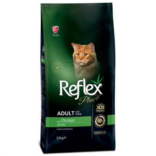 Reflex Plus Adult Tavuklu 15 kg Kedi Maması