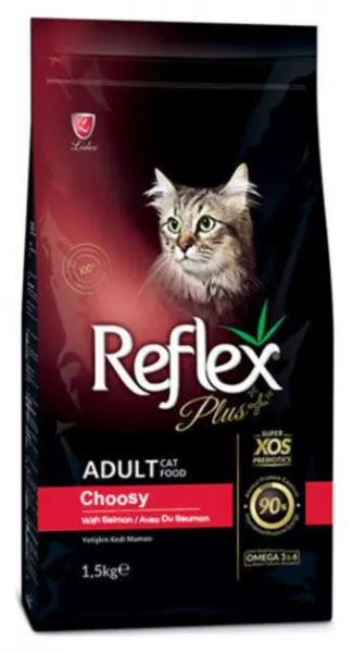 Reflex Plus Choosy Somonlu Kuru 1.5 kg Kedi Maması