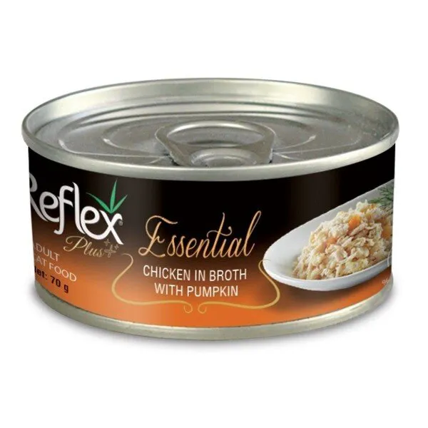Reflex Plus Essential Tavuklu Balkabaklı 70 gr Kedi Maması