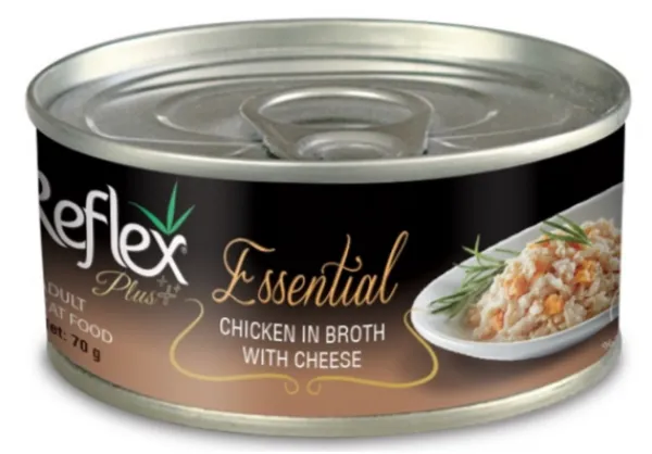 Reflex Plus Essential Tavuklu Peynirli 70 gr Kedi Maması