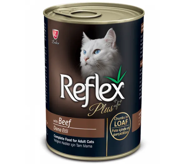 Reflex Plus Ezme Dana Etli 400 gr Kedi Maması