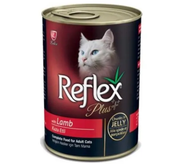 Reflex Plus Kuzu Etli Ve Kümes Hayvanlı 400 gr Kedi Maması
