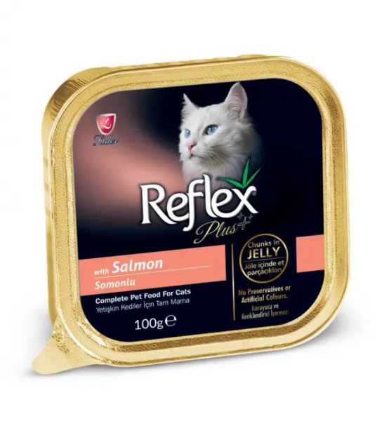 Reflex Plus Somonlu 100 gr Kedi Maması