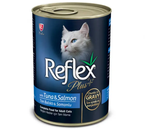 Reflex Plus Ton Balıklı ve Somonlu 400 gr Kedi Maması