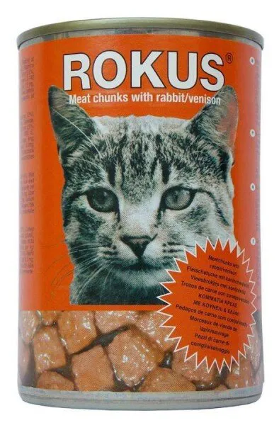 Rokus Adult Tavşan ve Geyikli 410 gr Kedi Maması