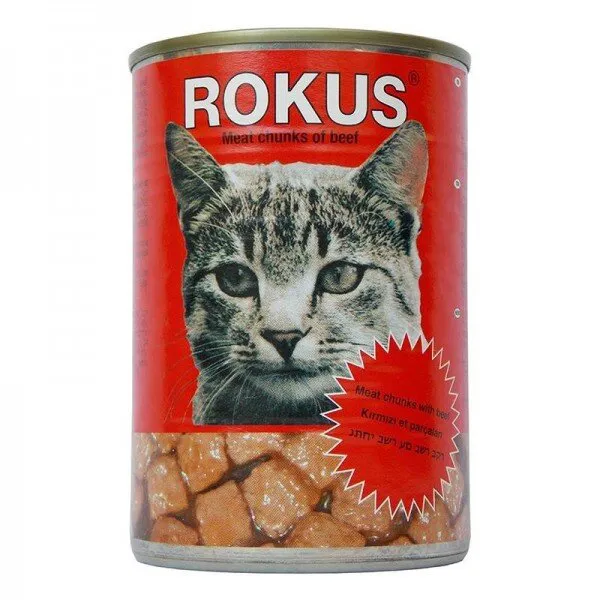 Rokus Dana Etli 410 gr Kedi Maması