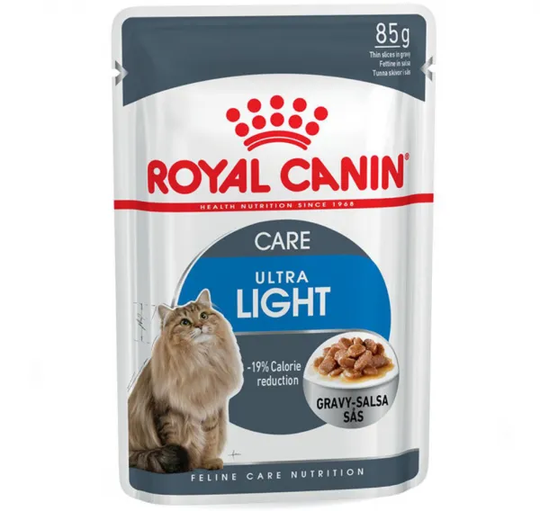 Royal Canin Ultra Light Gravy Pouch 85 gr Kedi Maması