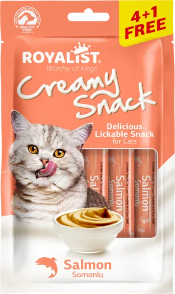 Royalist Creamy Snack Somonlu 15 gr Kedi Maması