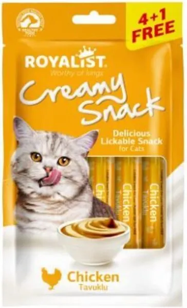 Royalist Creamy Snack Tavuklu 15 gr Kedi Maması