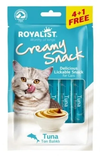 Royalist Creamy Snack Ton Balıklı 15 gr Kedi Maması
