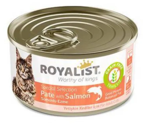 Royalist Pate Somonlu Ezme Yaş 80 gr Kedi Maması