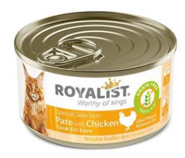 Royalist Pate Tavuklu Ezme Yaş 80 gr Kedi Maması