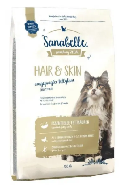 Sanabelle Hair & Skin 10 kg Kedi Maması