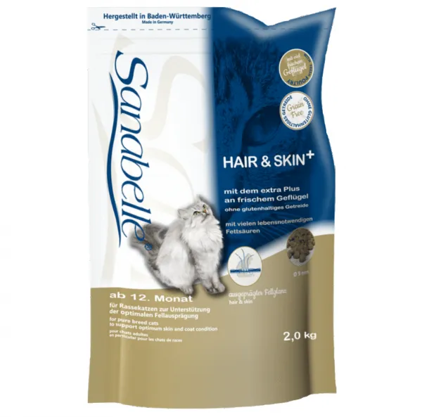 Sanabelle Hair & Skin 2 kg Kedi Maması