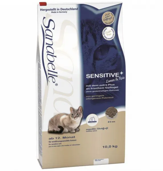 Sanabelle Sensitive Kuzulu 10 kg Kedi Maması