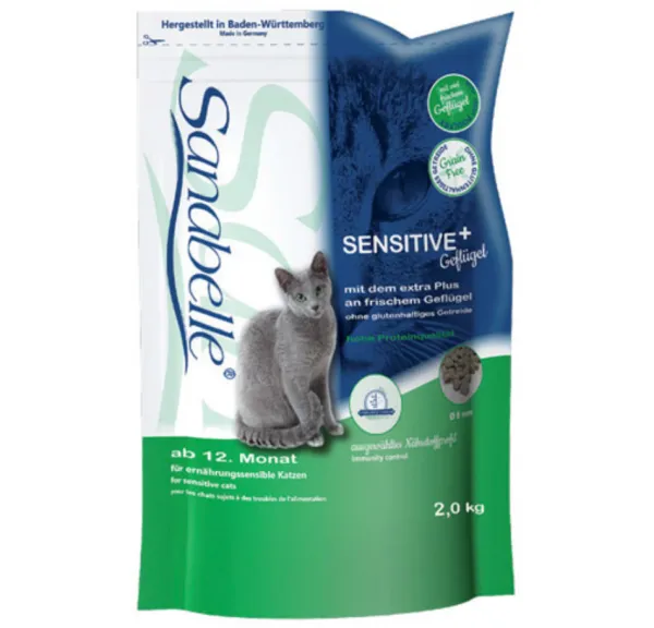 Sanabelle Sensitive Poultry 2 kg Kedi Maması