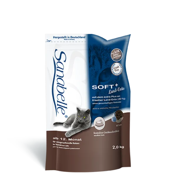 Sanabelle Soft Farm Ördek Etli 2 kg Kedi Maması