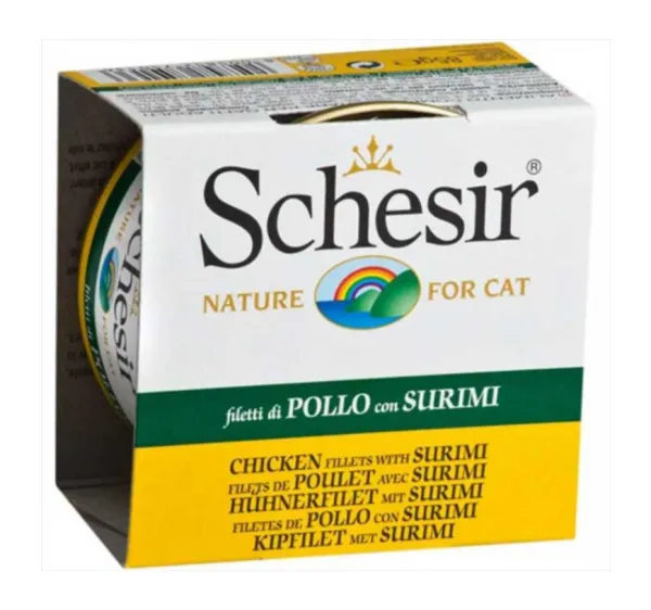 Schesir Tavuklu ve Yengeçli 85 gr Kedi Maması