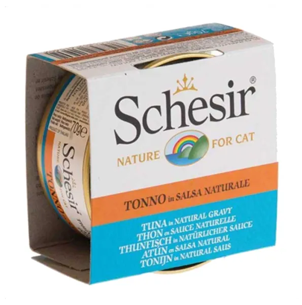 Schesir Ton Balıklı Soslu 70 gr Kedi Maması