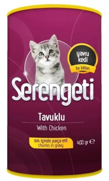 Serengeti Kuzu Etli Yavru 400 gr Kedi Maması