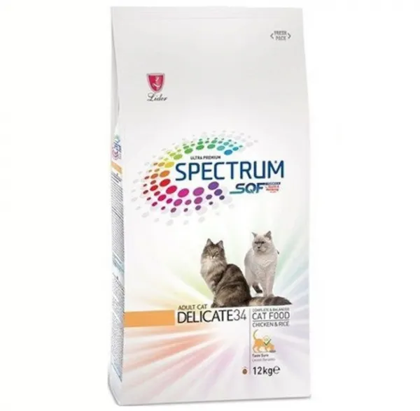 Spectrum Adult Delicate34 12 kg Kedi Maması