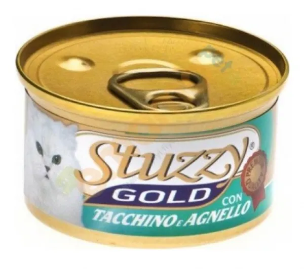 Stuzzy Gold Hindi Ve Kuzu Etli Ezme 85 gr Kedi Maması