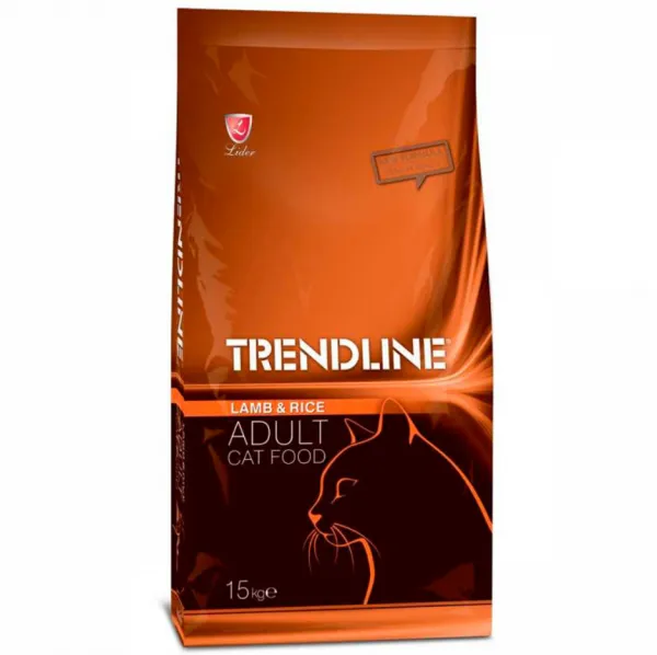 Trendline Adult Kuzu Etli ve Pirinçli 1 kg Kedi Maması