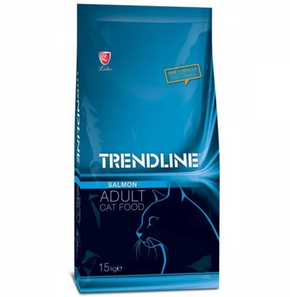 Trendline Adult Somonlu 1 kg Kedi Maması