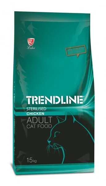 Trendline Sterilised Adult Tavuklu 15 kg Kedi Maması