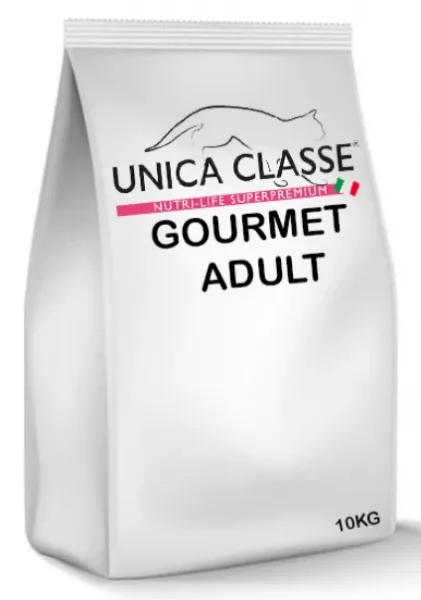 Unica Classe Metal Ambalaj Gourmet Somonlu Yetişkin 10 kg Kedi Maması