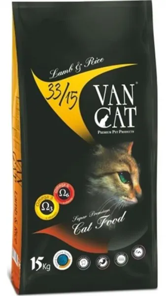 Vancat Adult Kuzulu Pirinçli 15 kg Kedi Maması