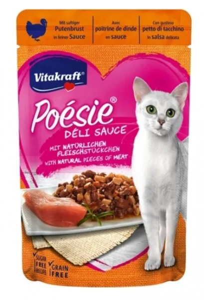 Vitakraft Poesie Hindi Etli  85 gr Kedi Maması