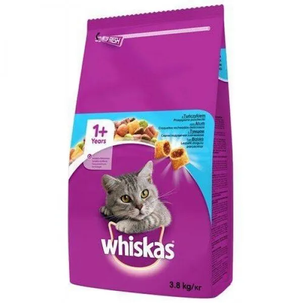 Whiskas Adult Ton Balıklı Sebzeli 3.8 kg Kedi Maması