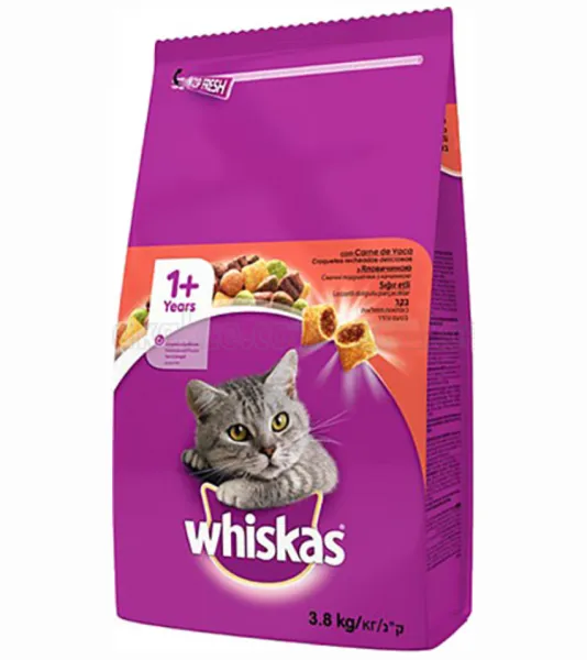 Whiskas Biftekli ve Sebzeli 3.8 kg Kedi Maması