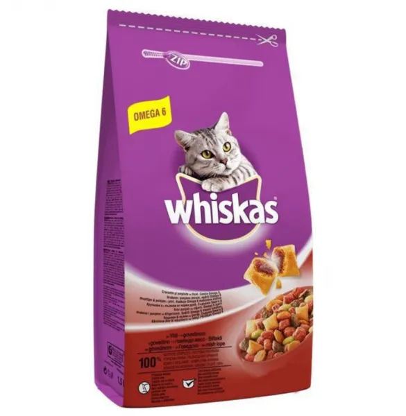 Whiskas Biftekli ve Sebzeli 300 gr Kedi Maması